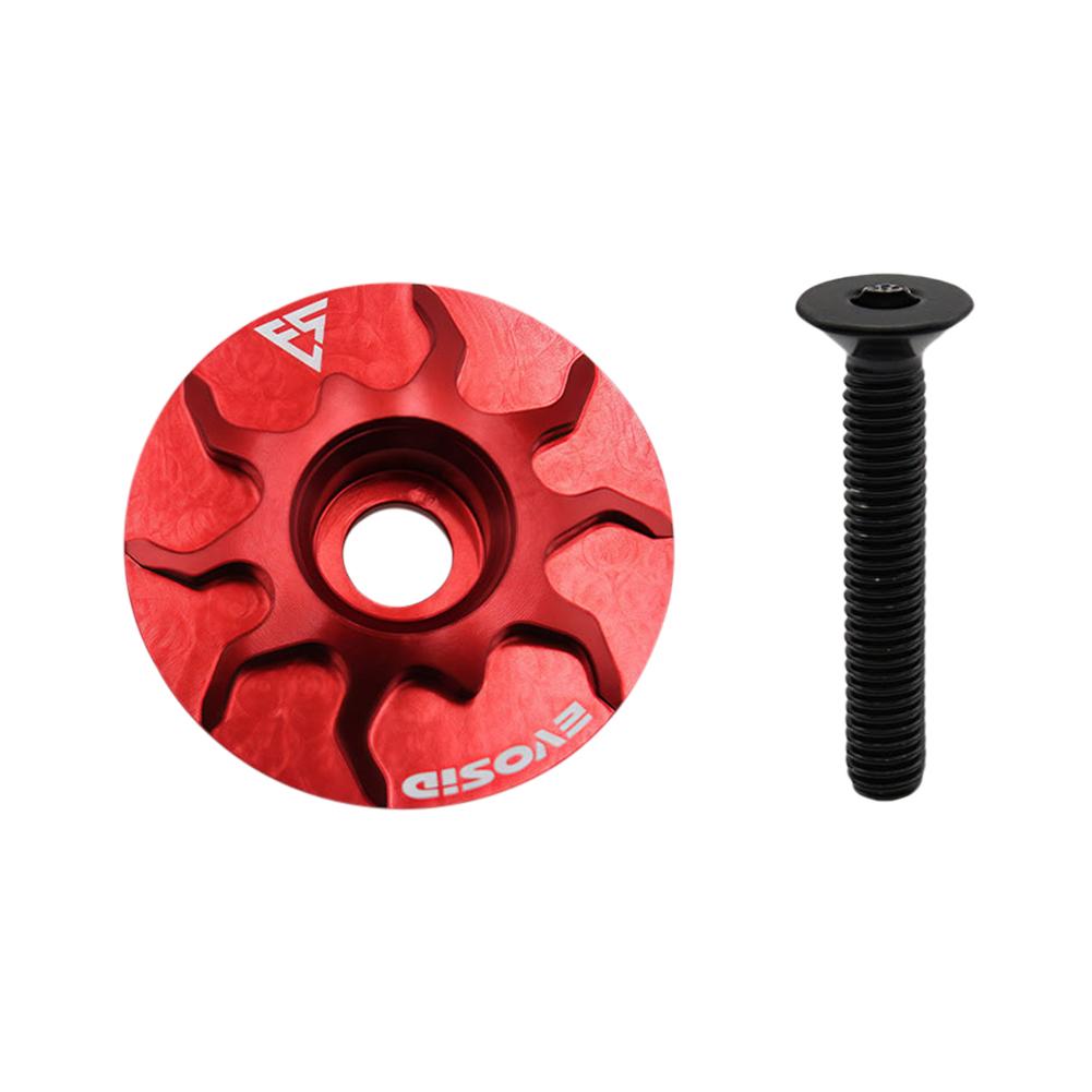 MTB Road Bike Stem Headset Top Cap Cover Bike Headset Cover Bicycle Stem Top Cap for Fork Head Tube Cycling Accessories