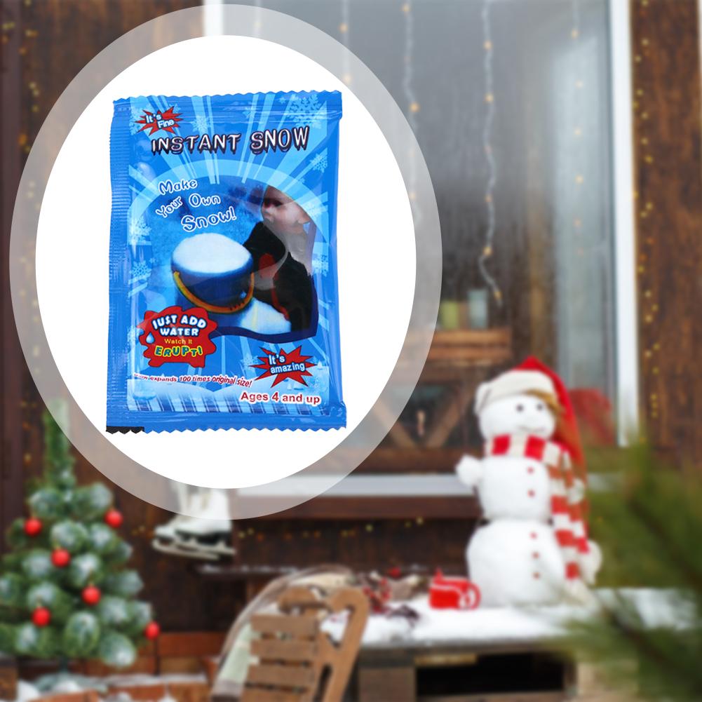 Magics Snow Powder Create Fluffy Fake Snow Powder For Crafts