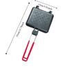 Double-Sided Outdoor Folding Sandwich Grill Pan Non-Stick Detachable Sandwich Maker Heat-resistant Breakfast Machine Camping