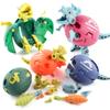 DIY Disassembly Assembly Dinosaur Toy Set Screw Nut Combination Assembling Dinosaur Model Educational Toy For Children Kids Gift
