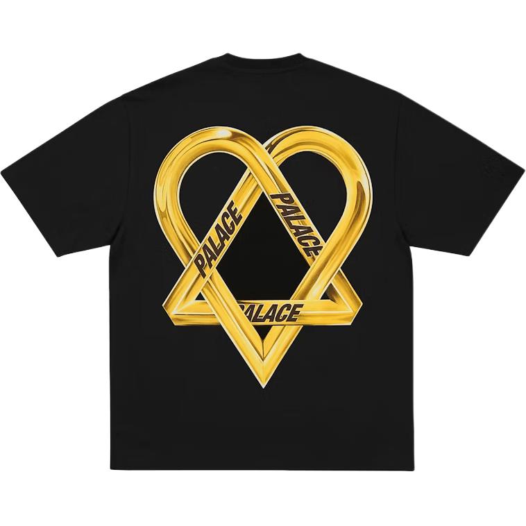 

Palace Футболка Три-Грам Черная Унисекс Топы P29TS091 XL