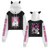 Chainsaw Man Anime Cat Ear Women's Hoodie for Autumn/Winter