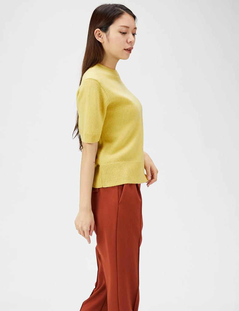 Mira Owen Ensemble Knit Pullover 09WNT224284 YEL 0 Mid-Gauge Women's