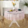 Easy Wash And Durable Round Tablecloth In Variety Of Patterns And Sizes Table Cover Sizes Available