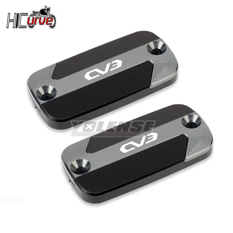 Motorcycle CNC Front Brake Reservoir Fluid Tank Oil Cup Cover For KYMCO CV3 CV 3 2019- 2023 2022 2021 2020 2019