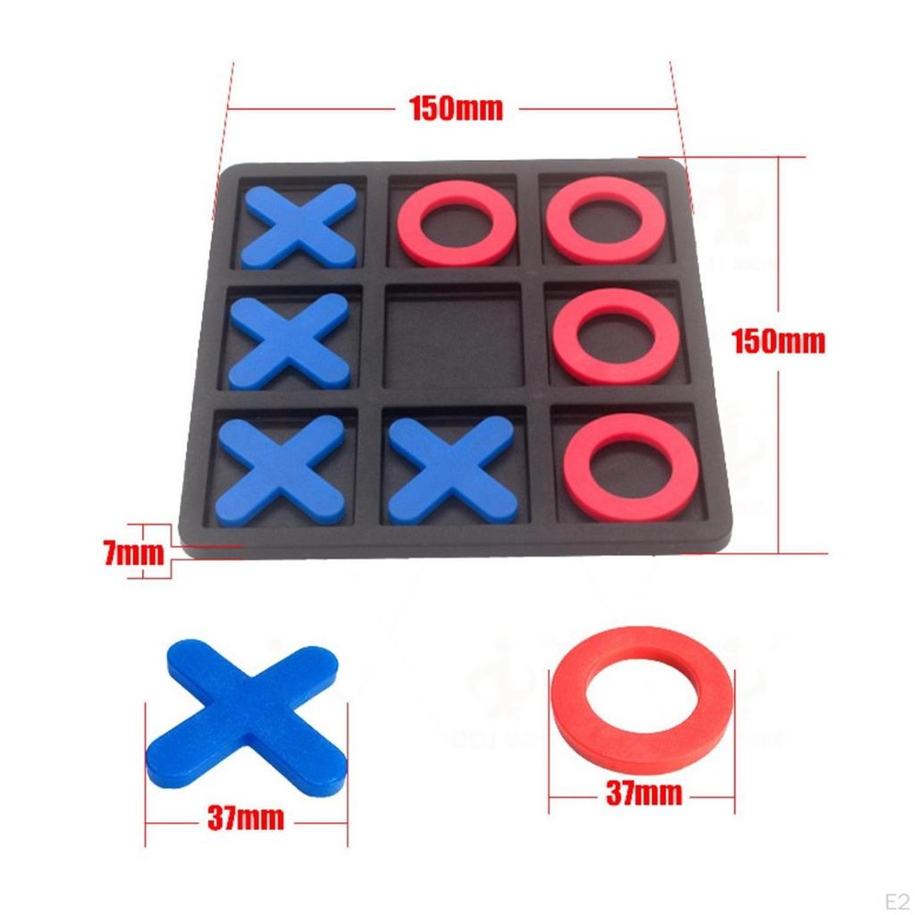 Classic Tic-Toe Game, Indoor Travel Plastic