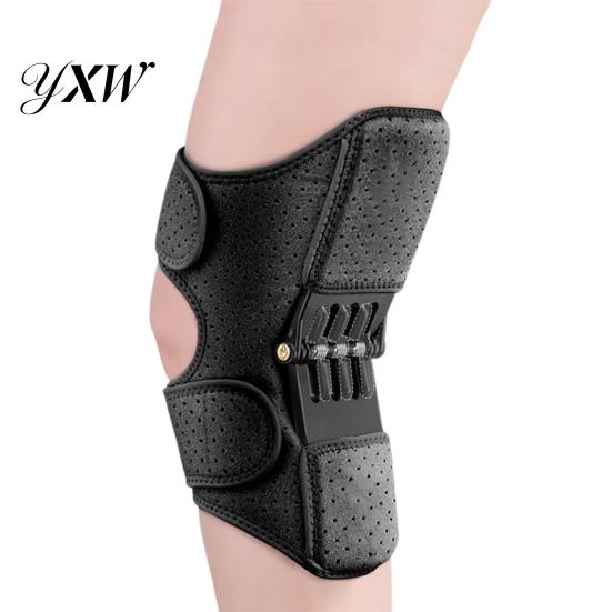 Adjustable Knee Strap Brace with Spring Support Butterfly Wing Straps Breathable Guard Non-slip Protector for Joint Stability Pain Relief