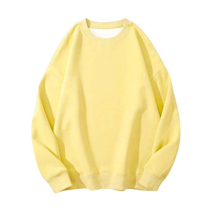 Unisex Autumn 330g Cotton Men’s Solid Hoodie Fashion Large Size Thin Men Women Pullovers Breathable O-Neck Sweatshirt Casual Oversized Male Clothes