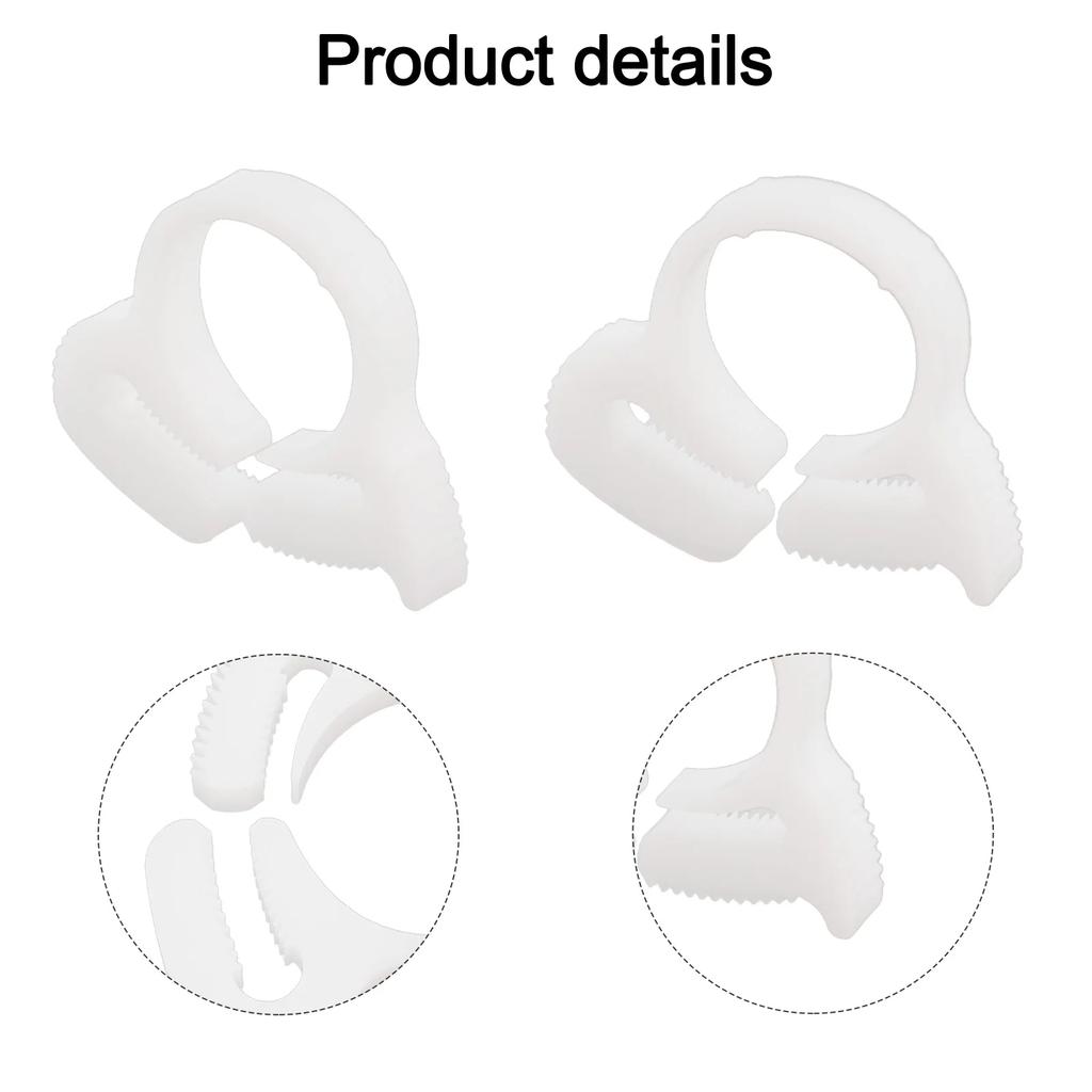 6pcs Hose Clamp B15 For Polaris And For Zodiac Pool Cleaner Sweep Hose Secure Fit Replacement For Multiple Models