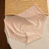 Women's Ice Silk Traceless Underwear Mid Waist Cotton Crotch Women's Plus Size Underwear