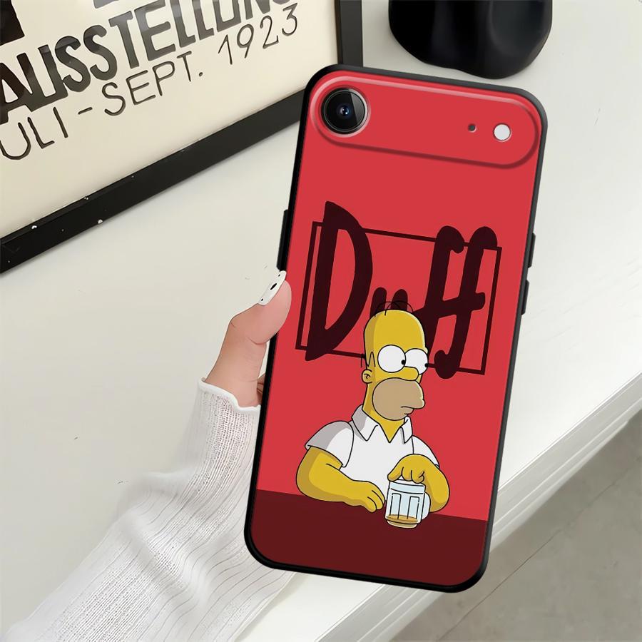 Funda Phone Cover Case for iPhone 13 Mini 12 14 17Air SE 7 8 17 16 Pro Max 11 X XS XR 15 Plus Fun S-simpsons
