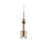 Nordic Creative Pendant Light - Designer Black & Gold Art Glass for Bedroom or Restaurant