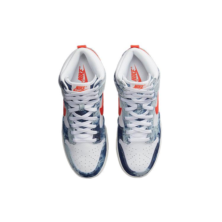 Nike Dunk High 'Washed Denim' Women's Sneakers