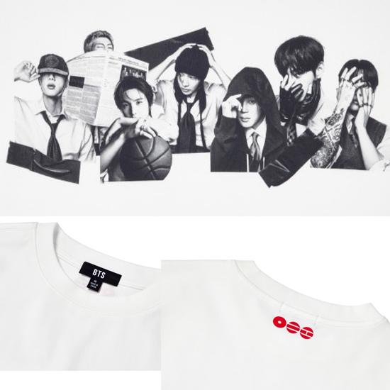 Camiseta Branca BTS Arirang