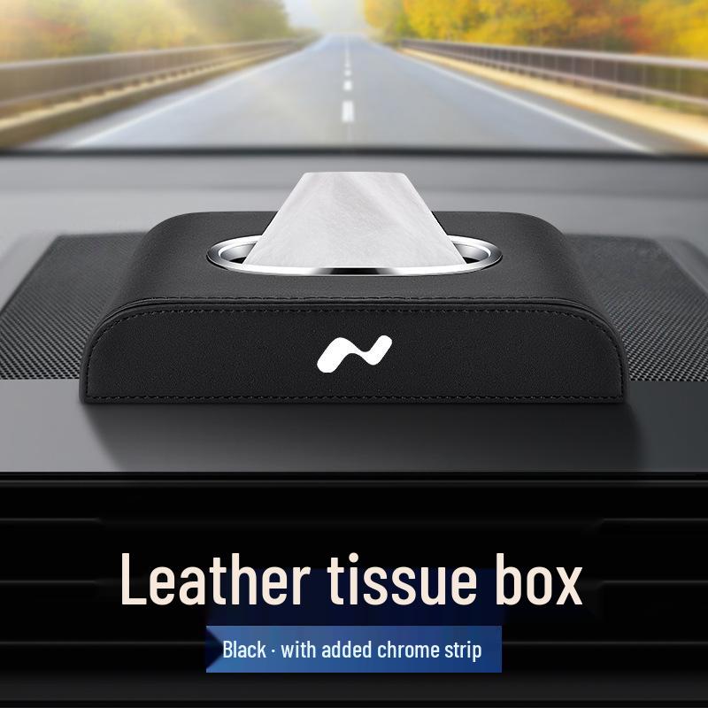 Lixiang Car Leather Tissue Box for L60 & Pure Electric Sedan