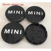 4pcs 56mm 60mm forMINI Car Emblem Wheel Hub Center Cap Badge Covers Sticker Decal Styling Accessories