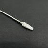 1Pc White Ceremic Nail Drill Bits Ceramic Cuticle Clean Bur Rotary Milling Cutters for Manicure Pedicure Dental Polishing Burs