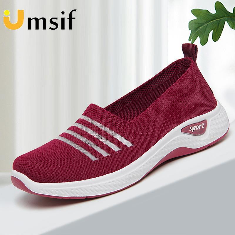 Nové letní dámské prodyšné tenisky síťovaná lehká měkká podrážka dámská běžecká obuv pro volný čas