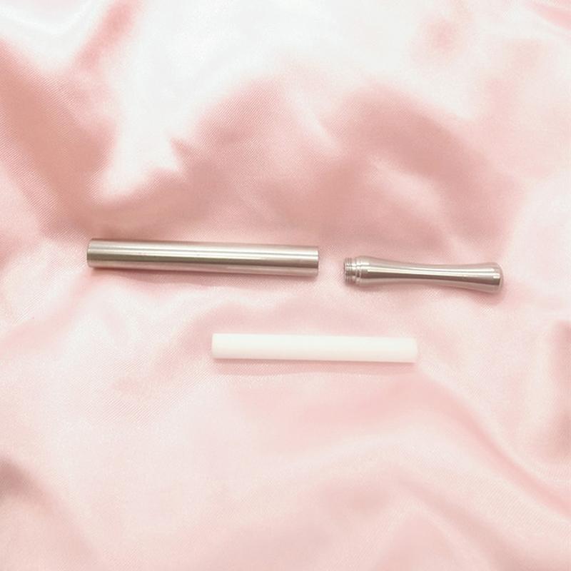 Aromatherapie Inhalator für ätherische Öle Rauchen aufhören Inhalator Stick Edelstahl Persönlicher Diffusor Inhalator für ätherische Öle