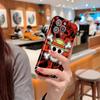 Beliebte Anime-Handyhülle für Samsung Galaxy A52 iPhone 11 13 15 Xiaomi Redmi VIVO OPPO Realme Huawei Infinix stoßfeste, ultraschlanke Hartschale