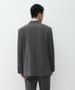Musinsa Standard Oversized Double-Breasted Blazer [Medium Grey]