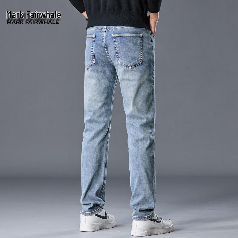 Mark Fairwhale Men's Straight-Leg Stretch Jeans