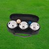 3Pcs/Set Bocce Ball Game Set Iron Engraved Reflective Petanque Set Unique Elegant Petanque Balls Games For Outdoor Activity