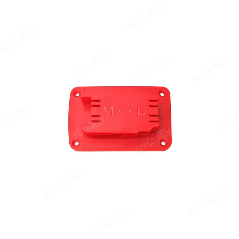 Wall Mount Drill Tool Battery Mount Holder for DeWalt 11.1V/18V/11V for Milwaukee 18V Battery Holder Stand Display Hanger Dock