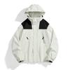 Jacket Outdoor Couple Color Matching Removable Cap Waterproof Windproof Jacket Youth Mountaineering Jacket