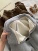 Warm Lamb Wool-Style Zipper Jacket: Autumn/Winter Casual Stand-Up Collar Sweatshirt