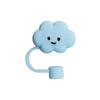 1Pcs Straw Tips Cover Straw Covers Cap For Reusable Straws Cloud Shape Straw Protector