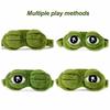 1Pcs Cute Frog Sleep Eye Mask, Eye Protector, Lunch Break Shading Sleep Eye Mask, Soft & Comfortable Eye Mask