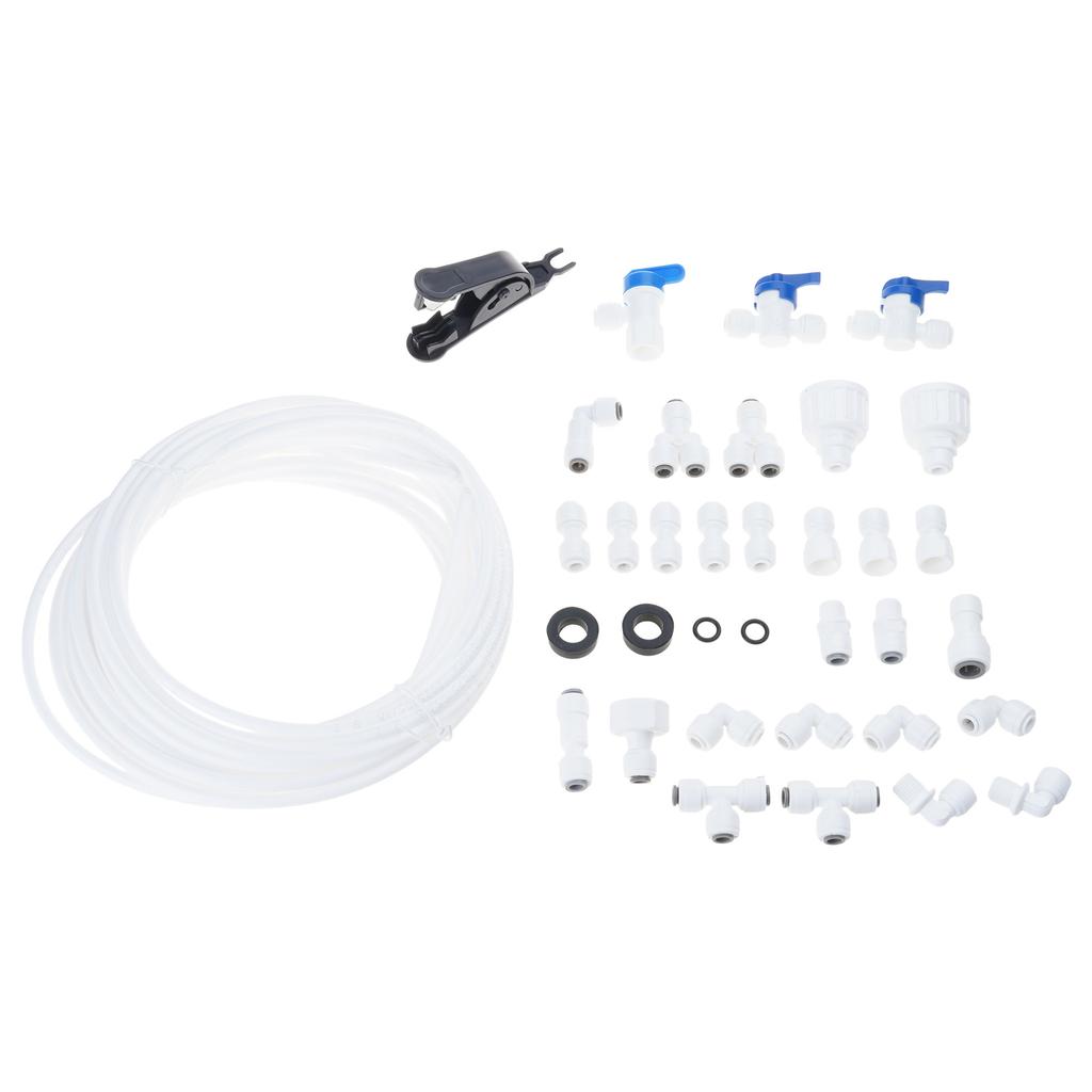 Essential Water Connection Set 10m Refrigerator Water Pipe Water Hose Connectors 10m Tubing Set for Side by Side Fridges