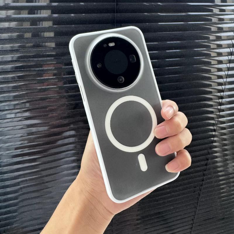 For Huawei Mate 80 Pro Max Case New Clear Fashion Magnetic Bracket Non-slip Shockproof Phone Protect Cover For Mate 80 Pro Shell