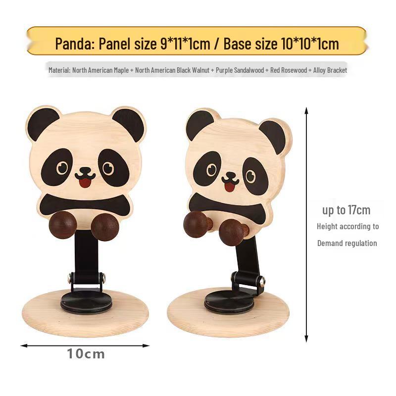 2025 New Model Cartoon Phone Holder: 360° Rotation, Adjustable Height, Portable & Foldable Stand