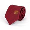 Black Professional Wedding Groom Korean Version Trendy Men'S Dress Business Red Lazy Zipper No Thug Tie