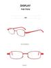 Ultralight Anti-Blue Light HD Reading Glasses for Men & Women, Portable & Ultrathin, Ideal for Middle-Aged & Elderly.