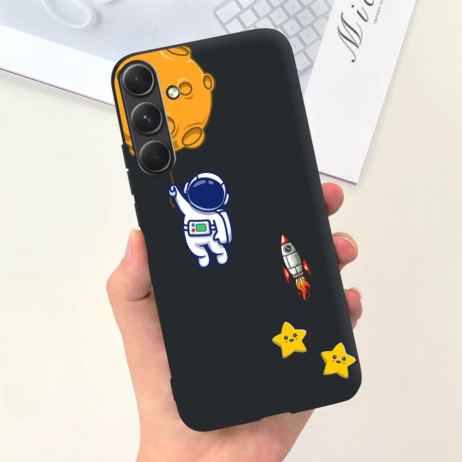 

For Samsung A55 5G Case SM-A5560 Soft Silicone Shockproof Cover For Samsung Galaxy A55 Capa Stylish Painted Fashion Design Capas Galaxy A55 5G