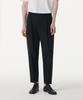 Musinsa Standard Peg-Top Hidden Elastic Waist Slacks [Black]