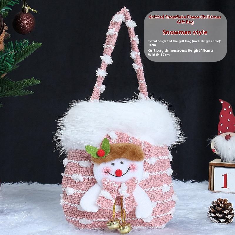 Christmas Apple Bag Children's Gift Bag Kindergarten Candy Bag Christmas Eve Apple Packaging Gift Box