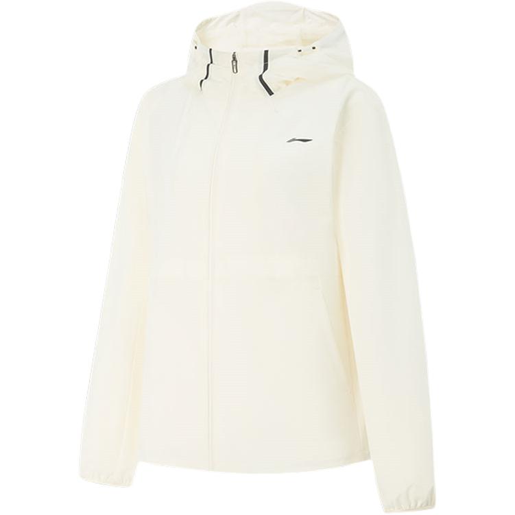 

Li-Ning Спортивный Повседневный Простой Однотонный Худи на Молнии Удобная Универсальная Куртка Женские куртки AFDV686-2 L