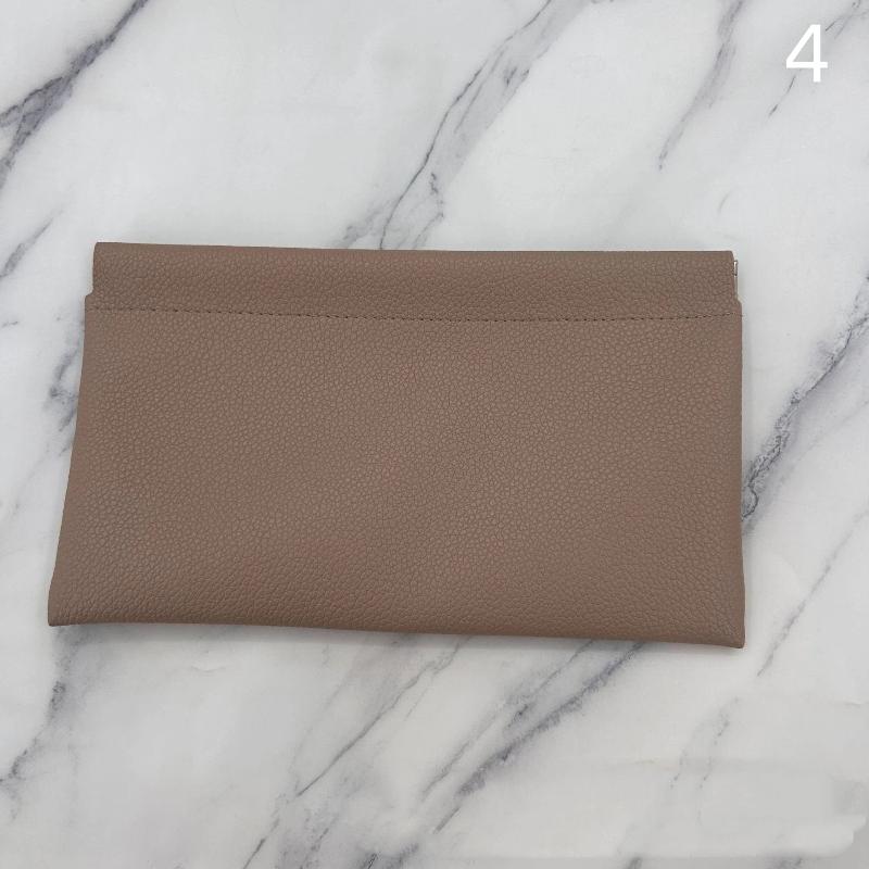 1Pcs Self-Closing Pu Leather Wallet Long Passport Driver'S License Id Holder Headphone Data Cable Storage Cash Pouch Coin Purse