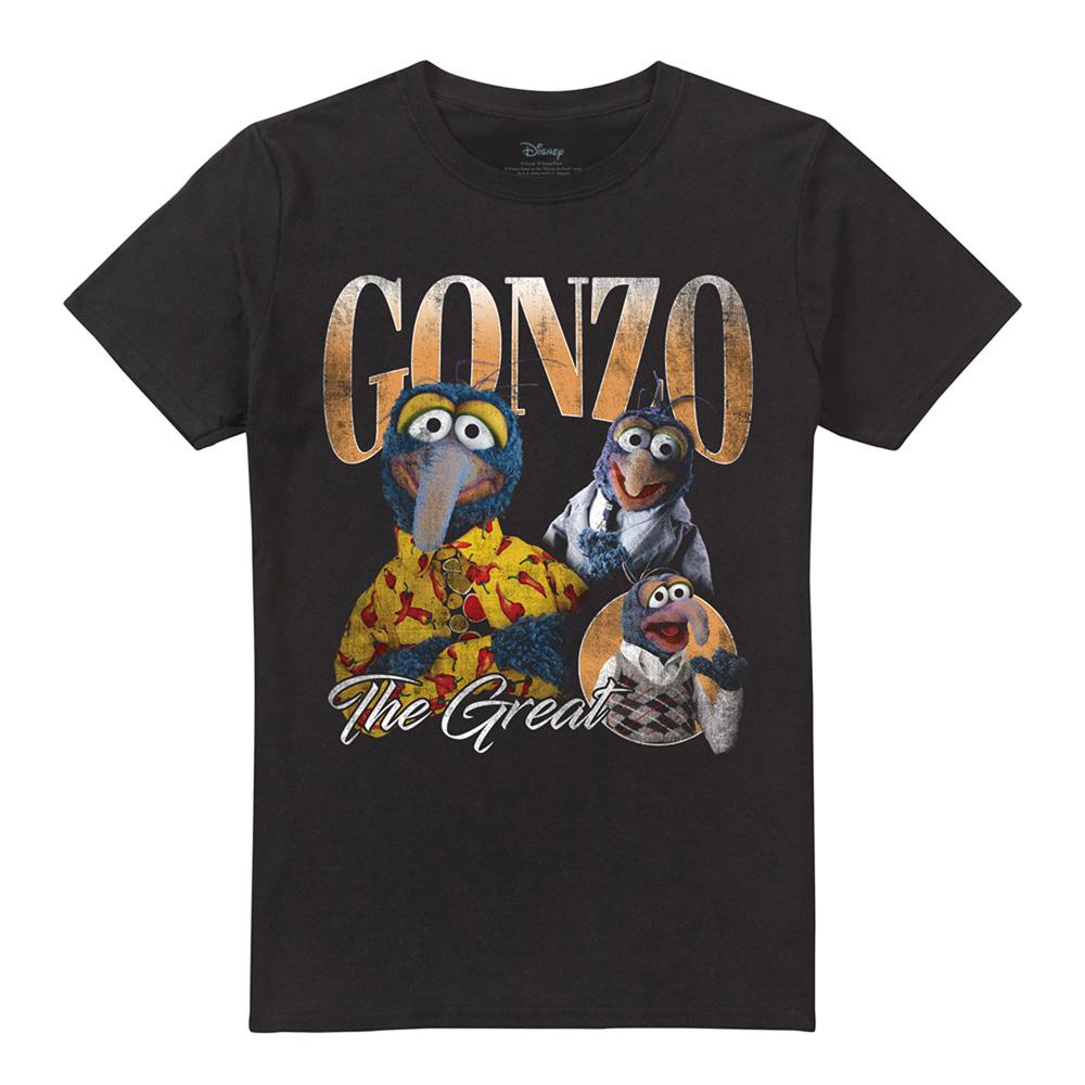 The Muppets Unisex Adult Gonzo Homage Ringspun Cotton T-Shirt