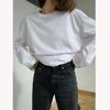 Hirsionsan Basic O-neck 100% Cotton T Shirt Women Loose Oversized Pullover Chic Cusual Tees Female Tops Girl Clothing 16 Colors