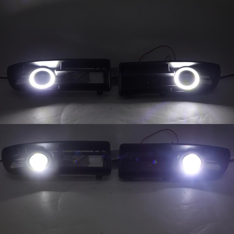 For VW Jetta Bora Mk4 1999-2004 Car Fog Light LED Front Bumper Grille DRL Lamp Headlights Part Replacement Car Accessories