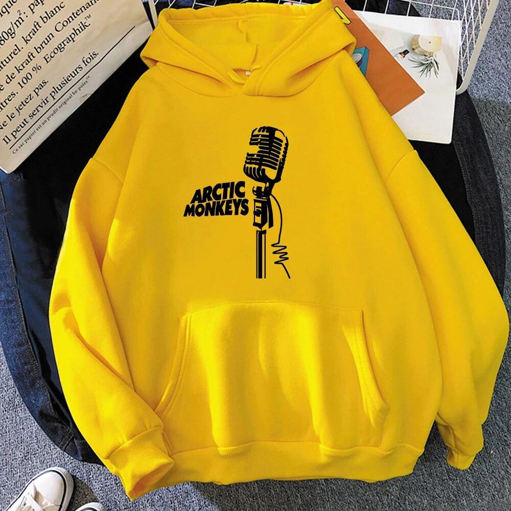 New Vintage ARCTIC MONKEYS 2D Print Men/Women Cotton Hoodie Casual Oversized Pullover Popular Streetwear Fashion Unisex Clothing