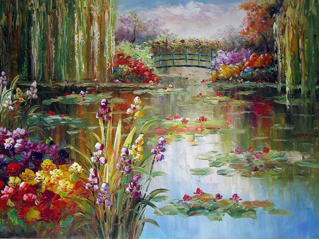 5D DIY Diamond Painting Full Square Landscape Cross Stitch Diamond Mosaic Flowers Picture Of Rhinestone Decor Diamond Embroidery