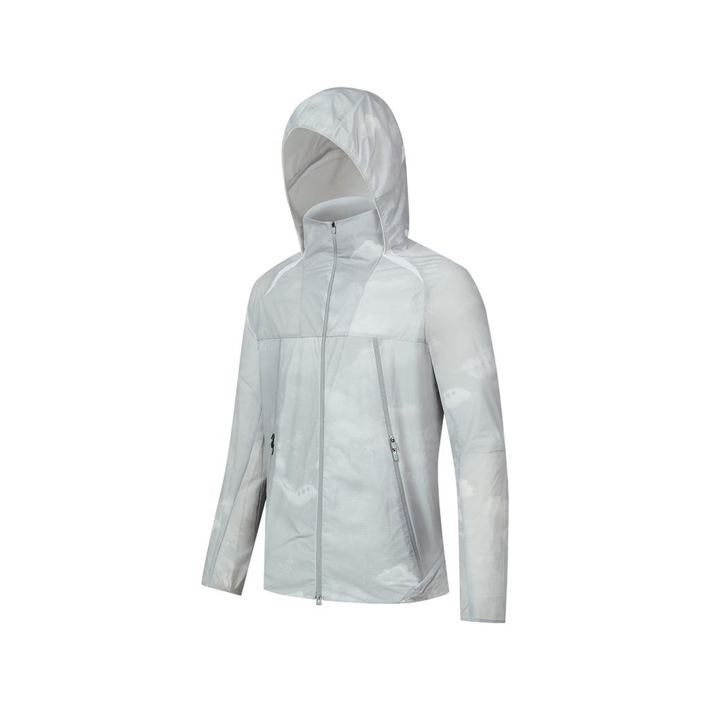 SAUCONY Nathan Bell Series Running Training Casual Loose Breathable Lightweight Jacket Men Jacket Moon-Shadow-Gray SA2259SC41C-PR250