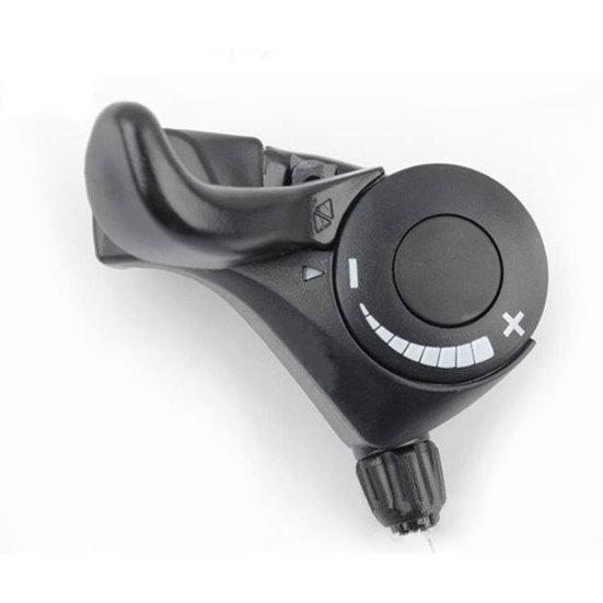 1 Pair Bicycle 3x7 Speed Shift Lever Thumb Gear Shifters for Road Folding Bike