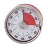 Mechanical Countdown Timer 60 Minute Magnetic Stainless Steel Visual Kitchen Timer for Cooking Kids